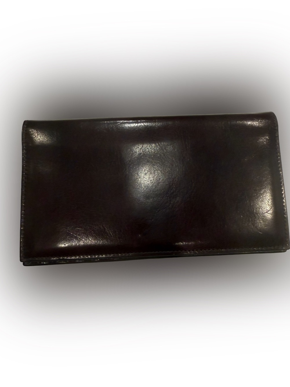 Tumi VTG Men’s Bi-fold Long Wallet Burgundy Removable Card Holder/ Checkbook